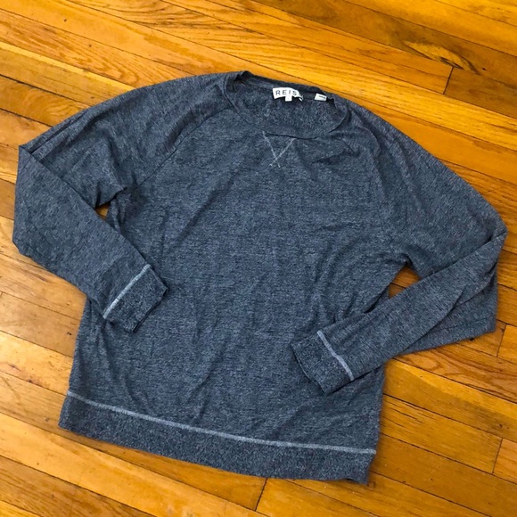 Reiss Other - Reiss long sleeve speckled blue T-shirt